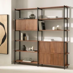 Kenay Home Darel Negro/Nogal Sale