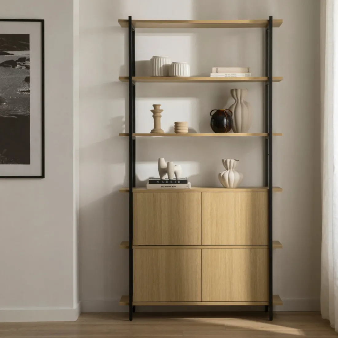 Kenay Home Darel Negro/Natural Fashion