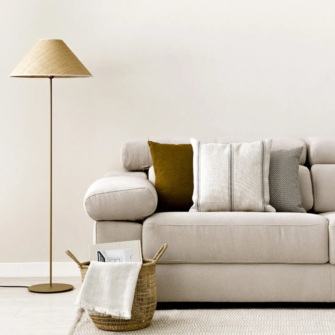 Kenay Home Kioto Natural/Dorado Sale
