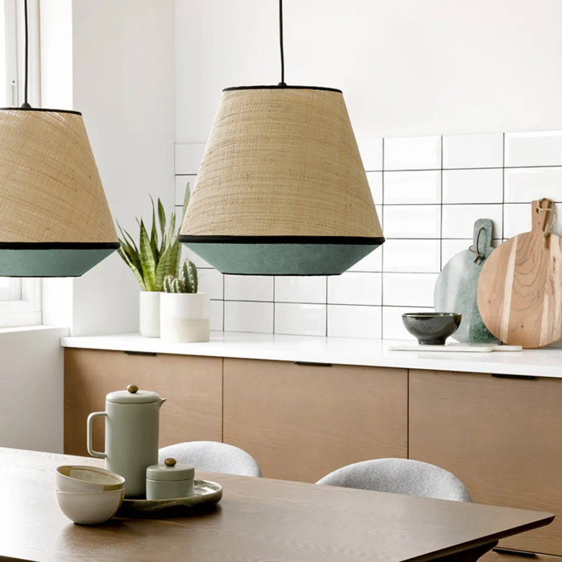 Kenay Home Laos Menta/Natural Clearance