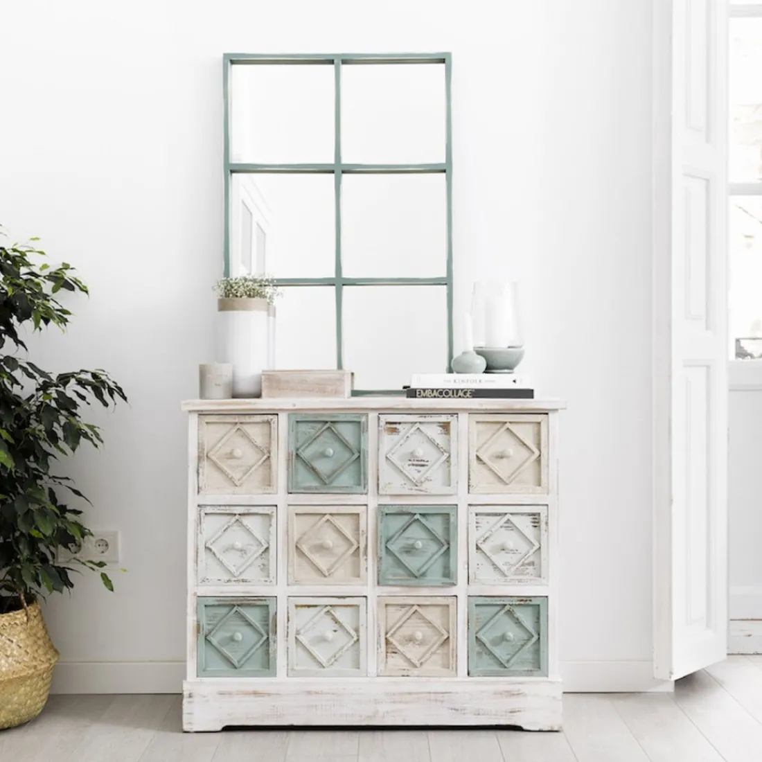 Kenay Home Square Menta Clearance