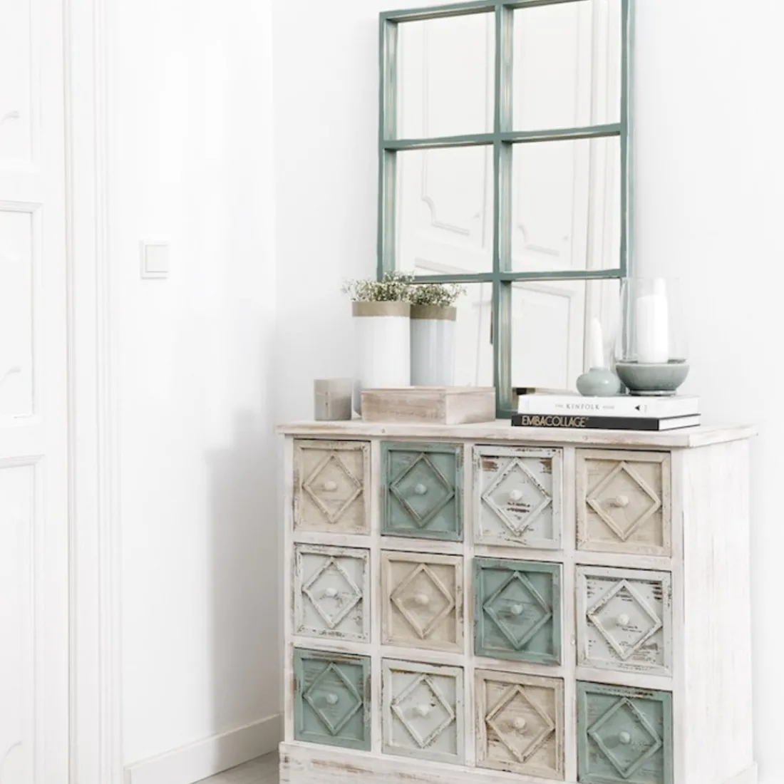 Kenay Home Square Menta Clearance