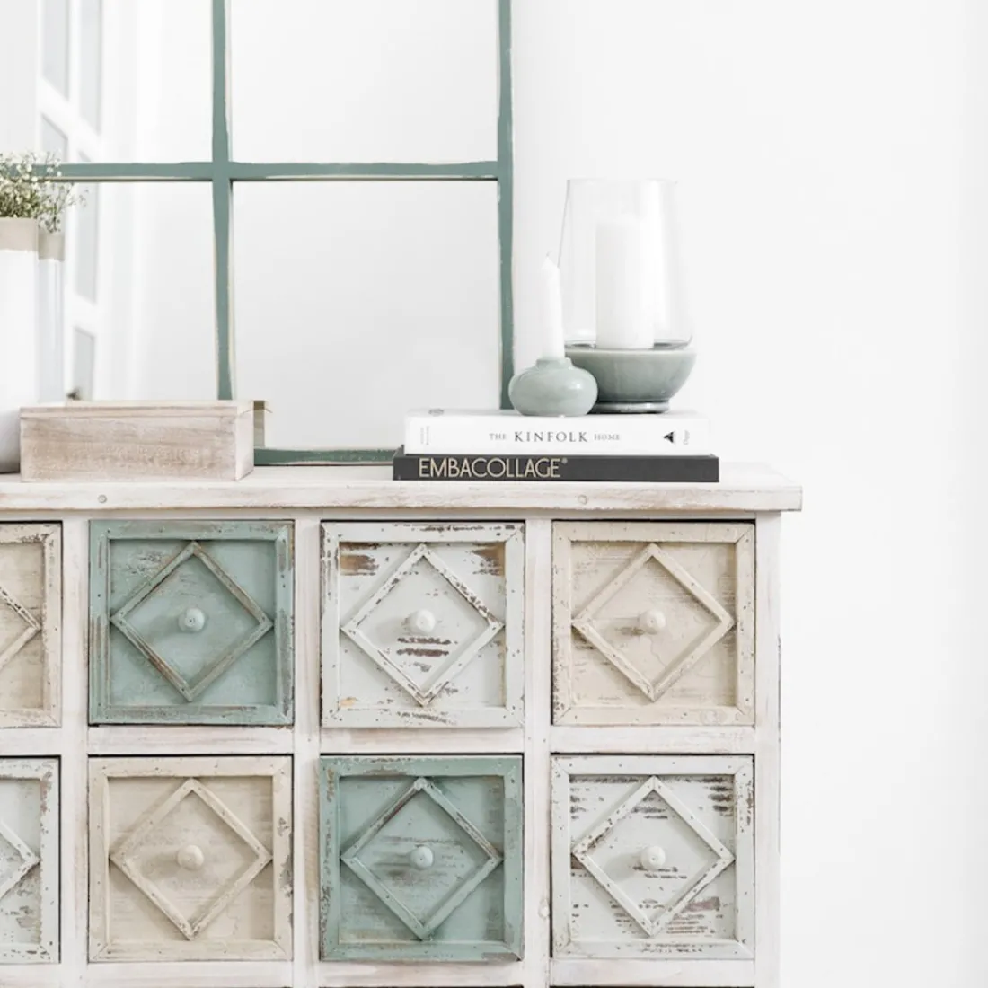 Kenay Home Square Menta Clearance